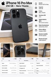 Iphone 16 pro max