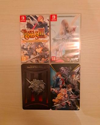 Steelbook Trails Nintendo Switch 
