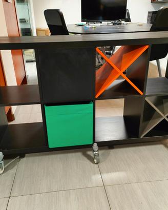 Scaffale ruotato IKEA Kallax 8 scomparti