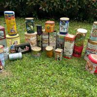 Scatole di latta originali