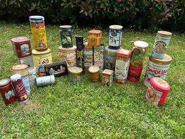 Scatole di latta originali