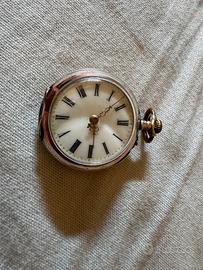 Orologio da tasca antico in argento 800 funzionant