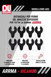 Rondelle fermaperni bracci sup ARRMA