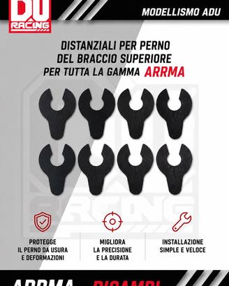 Rondelle fermaperni bracci sup ARRMA