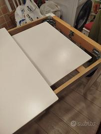 Tavolo allungabile e panca