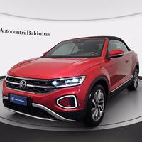 VOLKSWAGEN T-roc cabriolet 1.0 tsi style 110cv