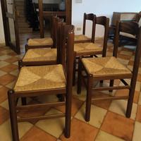 Sedie  in faggio . Consegno presso il domicilio