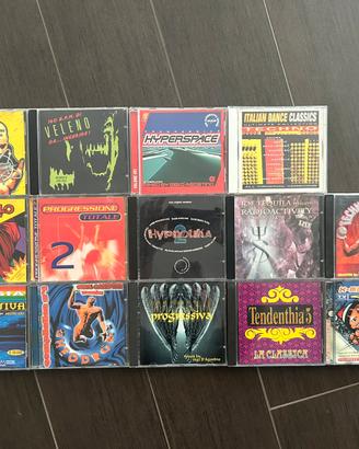 Cd compilation dance techno progressive anni 90
