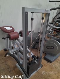 Sitting calf technogym