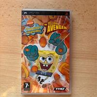 PSP game Spongebob Squarepants The Yellow Avenger