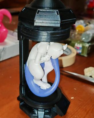 MewTwo 3D  in PLA + Resina 