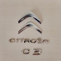 SET Scritta+Logo portellone posteriore Citroen C1