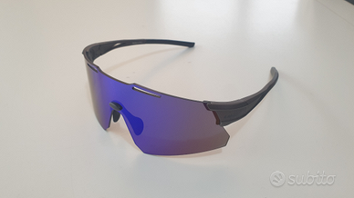 Limar occhiali da sole Theros titanium blu