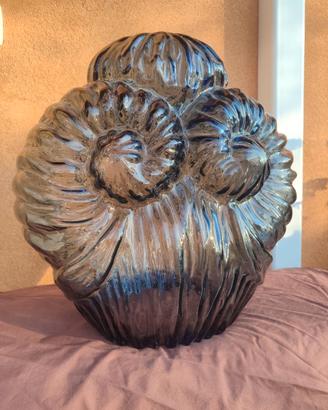 2 Lampade vetro Murano Mazzega Nautilus