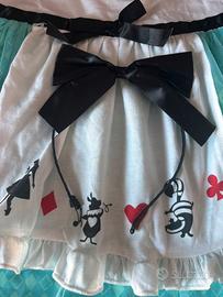 Vestito alice nel paese delle meraviglie
