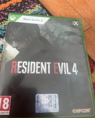 Resident evii 4 remake xbox serie x