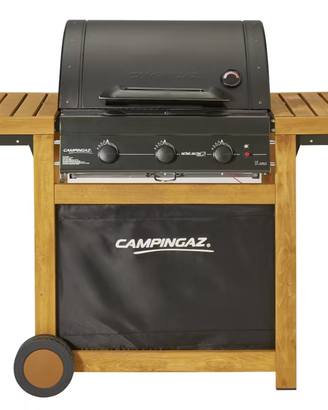 Barbecue  CAMPIGAZ Adelaide 3 Woody L Dual Gas BBQ