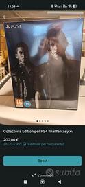 Collector's Edition PS4 Final fantasy XV 