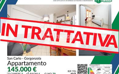 Luminoso trilocale a 700 metri dal centro, libero