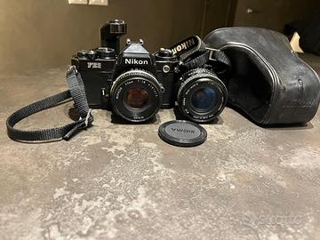 Nikon FE2 con Nikkor 50mm f/1.8 AI-S