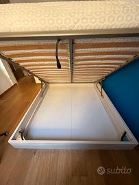 Letto Matrimoniale contenitore e materasso