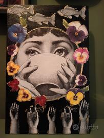 quadro art decò Fornasetti style 