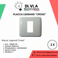 Placca LEGRAND CROSS