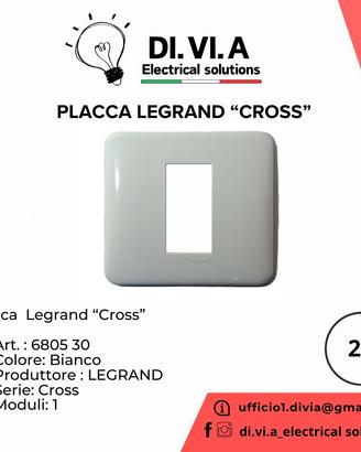 Placca LEGRAND CROSS