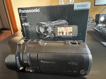 Videocamera Panasonic HC-VX980 + Caricabatterie