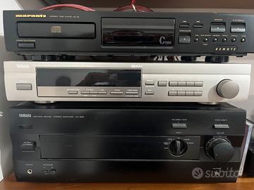 Impianto stereo completo