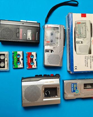 dittafono registratore voce a cassette  RIPARARE