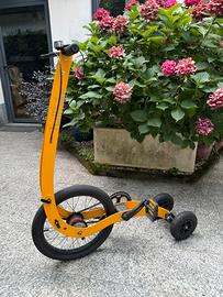 HALFBIKE (bicicletta gialla e pieghevole)
