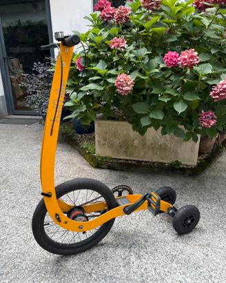HALFBIKE (bicicletta gialla e pieghevole)