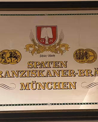 Specchio Vintage Birra Spaten