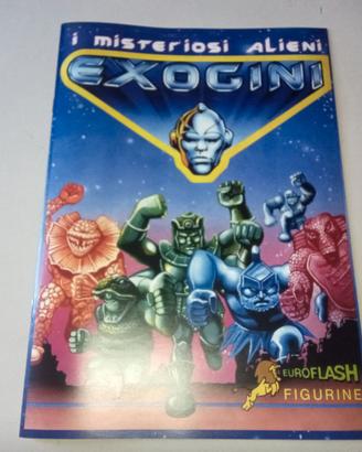 RISTAMPA 2020 album figurine exogini NO 1988