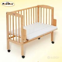 Lettino in legno altezza regolabile marca Fabimax