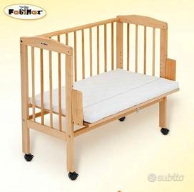 Lettino in legno altezza regolabile marca Fabimax