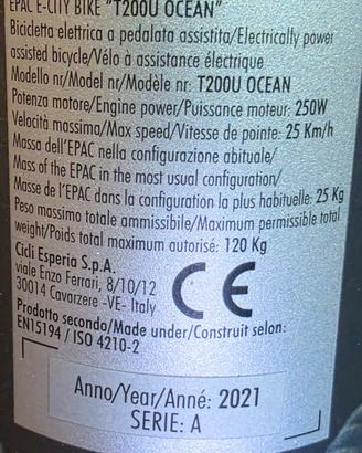 Trekking bike Torpedo Ocean