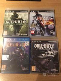 Giochi ps3 e ps4