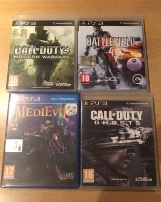 Giochi ps3 e ps4