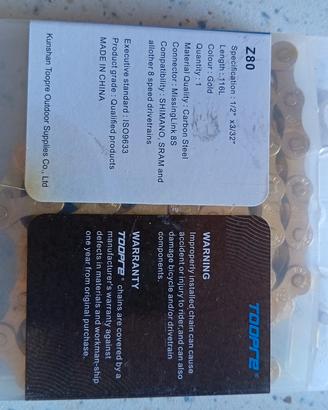 catena nuovissima per MTB compatibile Shimano,Sram