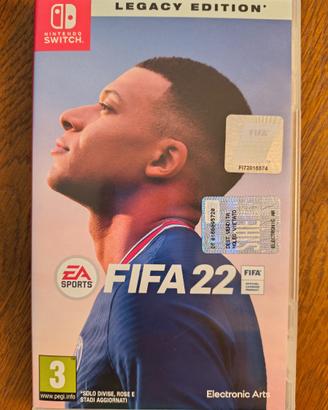 Fifa 22 Legacy edition per nintendo switch