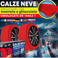 CARALL Calze da Neve Omologate Italia XXL