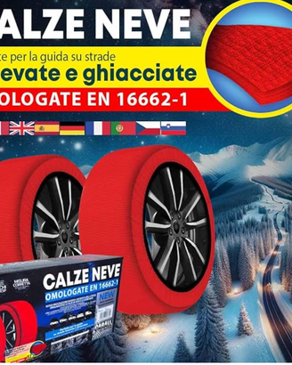 CARALL Calze da Neve Omologate Italia XXL