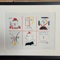 LITOGRAFIA PABLO PICASSO "RITRATTI"