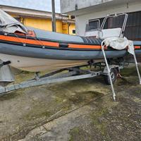 gommone motore carrello