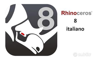 Rhinoceros 8 + Vray6 originale ITA