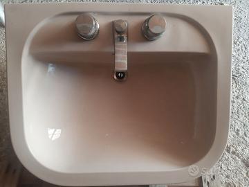Set Sanitari Bagno Completo Vintage Color Champagn