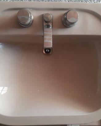 Set Sanitari Bagno Completo Vintage Color Champagn