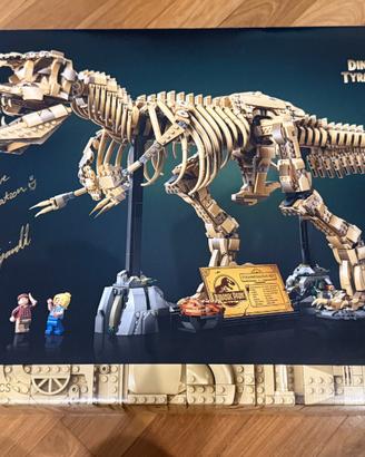 LEGO Jurassic Park 76968  Fossils TRex Autografato